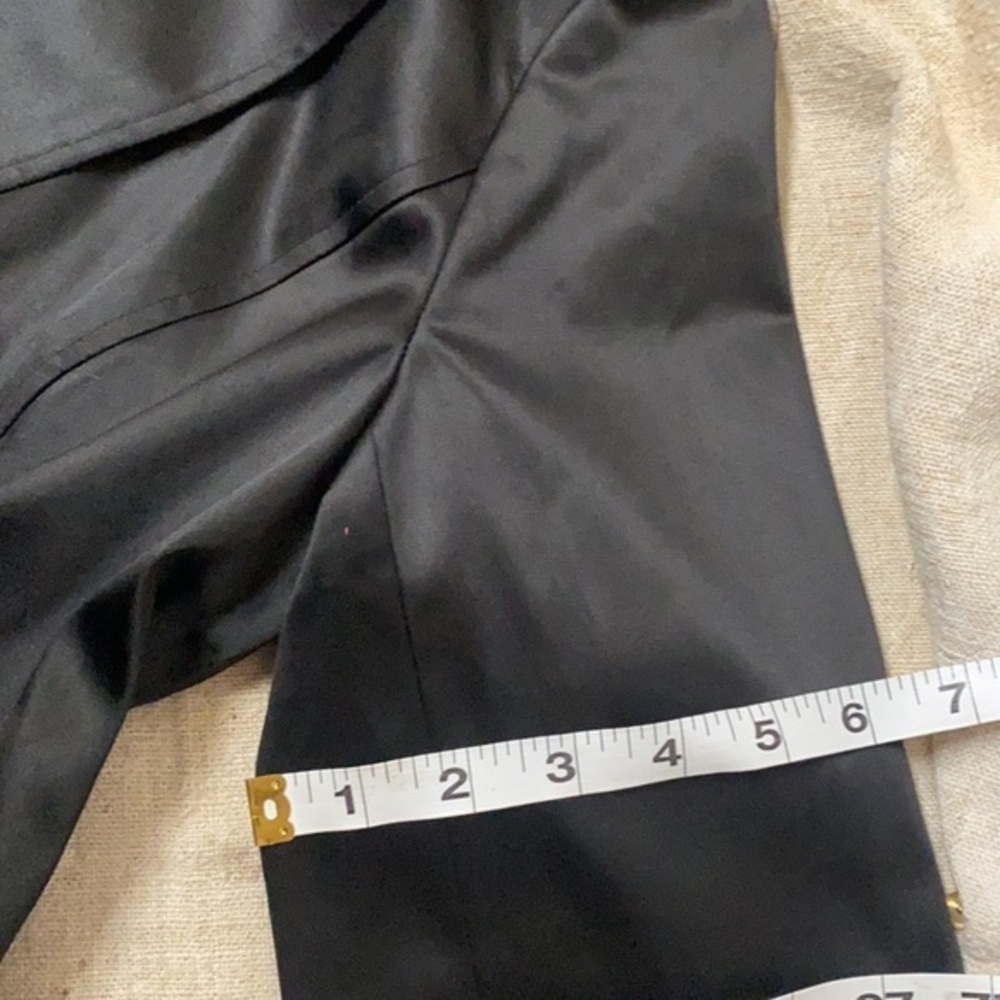 Marc Bouwer Black Short waist Women’s jacket 58/39/3 cotton/acetate/spandex W21 - Picture 16 of 16